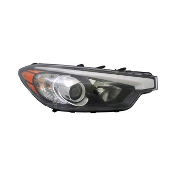 Headlight Assembly Composite Right Halogen w/o LED Position Lamp for Kia Forte Forte5