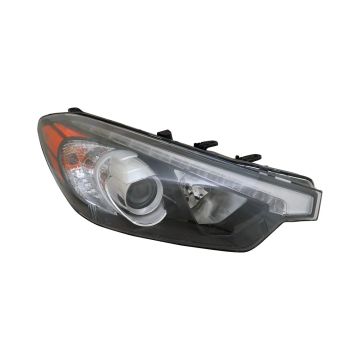 Headlight Assembly Composite Right To 10-17-14 Halogen w/LED Position Lamp for Kia Forte Forte Koup Forte5
