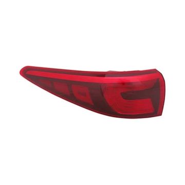 Tail Light Assembly Left Outer Bulb Type for Kia Sportage 2017-2019