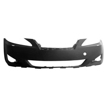 Bumper Cover Front w/o Pre-Collision System w/Headlamp Washer for Lexus IS250 IS350