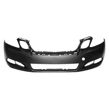 Bumper Cover Front w/o Parking Assist w/o Clearance w/o Headlamp Washer Primed for Lexus GS350 GS450h GS460