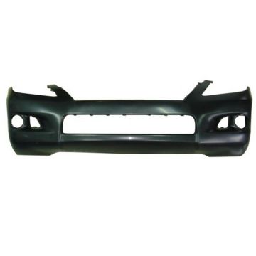 Bumper Cover Front w/o Parking Sensors w/o Headlamp Washers Primed for Lexus LX570 2008-2011