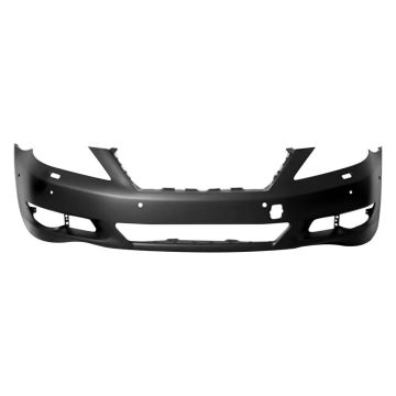 Bumper Cover Front w/o Sport Appearance Pkg w/Parking Assist Primed for Lexus LS460 2010-2012