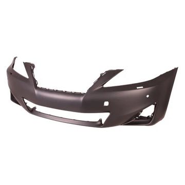 Bumper Cover Front w/Headlamp Washers w/Park Distance Sensors Primed for Lexus IS250 IS350