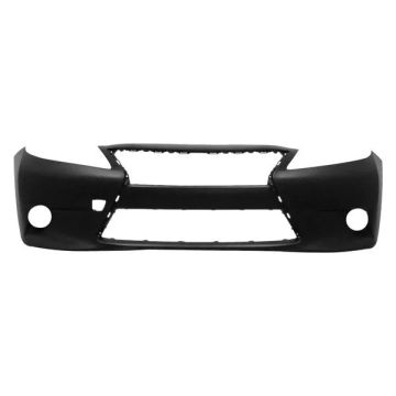 Bumper Cover Front w/o Parking Sensor Primed for Lexus ES300h ES350