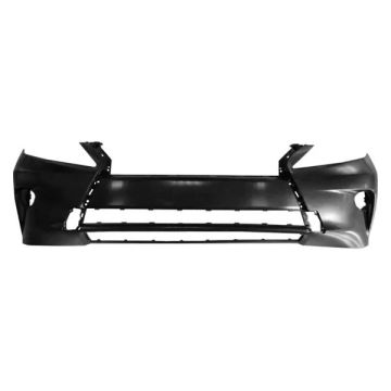 Bumper Cover Front w/o Parking Assist w/o Headlamp Washer Primed for Lexus RX350 RX450h