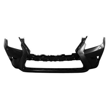 Bumper Cover Front w/Headlamp Washers w/o Parking Aid Primed for Lexus GX460 2014-2019