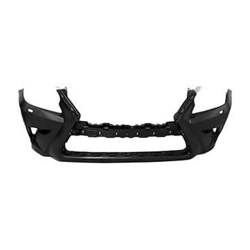Bumper Cover Front w/o Headlamp Washers w/Parking Aid Primed for Lexus GX460 2014-2019