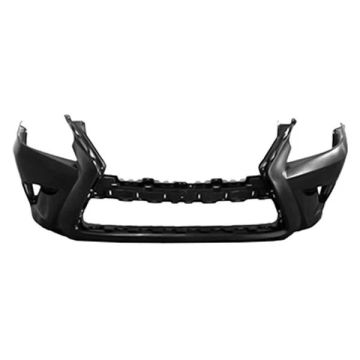 Bumper Cover Front w/o Headlamp Washers w/o Parking Aid Primed for Lexus GX460 2014-2023