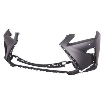 Bumper Cover Front w/o Headlamp Washers w/Parking Sensors Primed Canada Built for Lexus RX350 RX350L RX450h