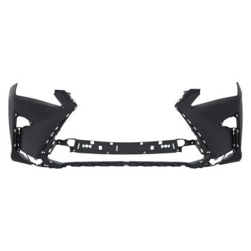 Bumper Cover Front w/Headlamp Washers w/o Parking Sensors Primed Canada Built for Lexus RX350 RX350L RX450h