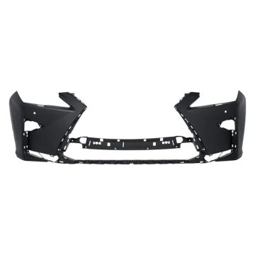 Bumper Cover Front w/Headlamp Washers w/Parking Sensors Primed Canada Built for Lexus RX350 RX350L RX450h