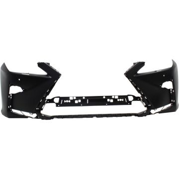 Bumper Cover Front w/o F Sport Pkg w/Headlamp Washers w/Parking Sensors Primed Japan Built for Lexus RX350 RX350L RX450hL