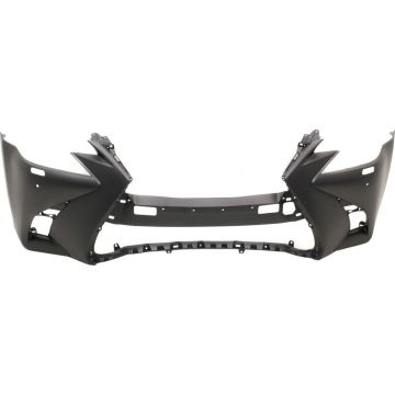 Bumper Cover Front w/F Sport Pkg w/Parking Sensors w/Headlamp Washers Primed for Lexus GS200t GS350 GS450h