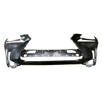 Bumper Cover Front w/o F Sport Pkg w/o Headlamp Washers w/o Park Distance Sensors Primed for Lexus NX300 NX300h