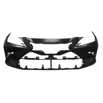 Bumper Cover Front w/o F Sport Pkg w/Park Distance Sensors Primed North America Built for Lexus ES250 ES300h ES350