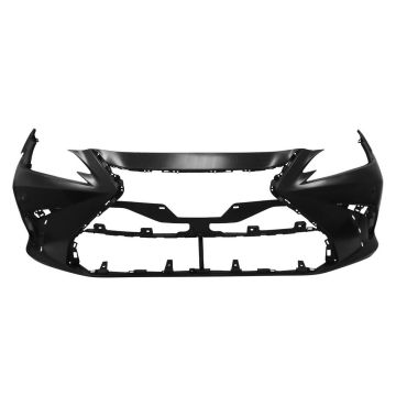 Bumper Cover Front w/F Sport Pkg w/Park Distance Sensors Primed North America Built for Lexus ES250 ES300h ES350