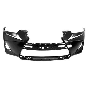 Bumper Cover Front w/o F Sport Pkg w/Headlamp Washers w/o Park Distance Sensors Primed for Lexus IS300 IS350