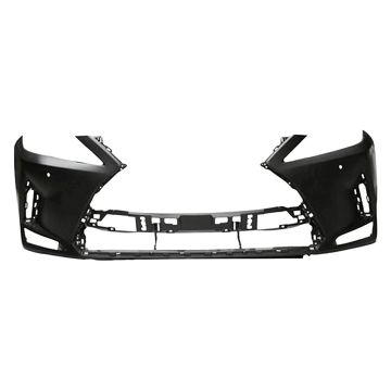 Bumper Cover Front w/o F Sport Pkg w/Parking Sensors w/o Headlamp Washers Primed for Lexus RX350 RX350L RX450h RX450hL