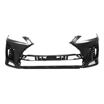 Bumper Cover Front w/F Sport Pkg w/o Parking Sensors w/o Headlamp Washers Primed for Lexus RX350 RX450h