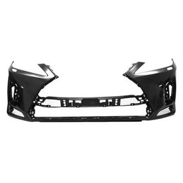 Bumper Cover Front w/F Sport Pkg w/o Parking Sensors w/Headlamp Washers Primed for Lexus RX350 RX450h