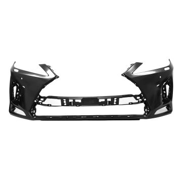 Bumper Cover Front w/F Sport Pkg w/Parking Sensors w/Headlamp Washers Primed for Lexus RX350 RX450h