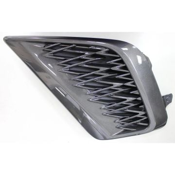 Bumper Insert Front Left w/F Sport Pkg w/o Park Distance Sensors Outer Grille for Lexus NX300 2018-2021