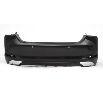 Bumper Cover Rear w/o F Sport Pkg w/Park Sensors Manual Luggage Lid Primed Japan Built for Lexus ES350 2019-2021