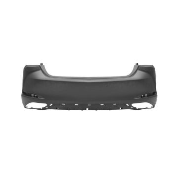 Bumper Cover Rear w/F Sport Pkg w/o Park Sensors Manual Luggage Lid Primed Japan Built for Lexus ES350 2019-2021