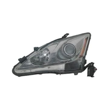 Headlight Assembly Composite Left w/o Auto Leveling Lamps for Lexus IS250 2006-2008