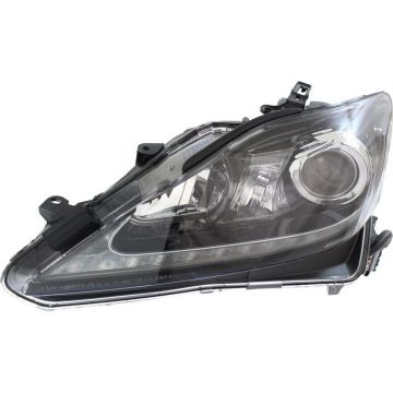 Headlight Lens Housing Left HID for Lexus IS350 2012-2013