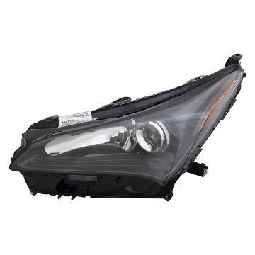Headlight Lens Housing Left Single Beam w/o F Sport Pkg Lens/Housing Only Standard Type for Lexus NX200t NX300h