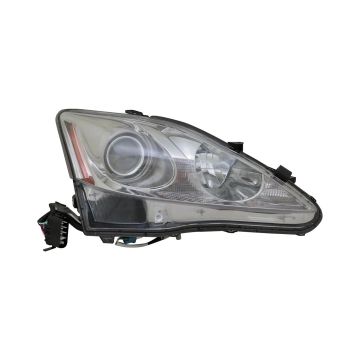 Headlight Lens Housing Right Halogen for Lexus IS250 IS350