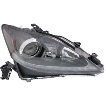 Headlight Lens Housing Right HID for Lexus IS350 2011