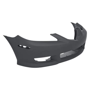 Bumper Cover Front Sport Type w/Spoiler Primed for Mazda 6 S i 2003-2005