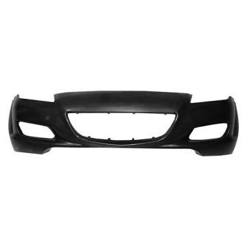 Bumper Cover Front w/o Headlamp Washers Primed for Mazda RX-8 2004-2008