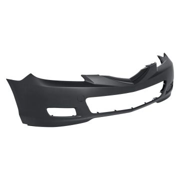 Bumper Cover Front Primed for Mazda 3 Hatchback 2007-2009