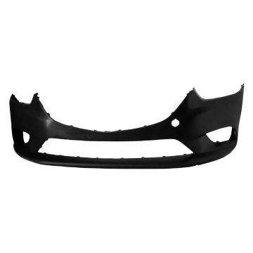 Bumper Cover Front w/o LED Lamps Primed for Mazda 6 2014-2017