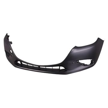 Bumper Cover Front Primed Mexico Built for Mazda 3 2017-2018
