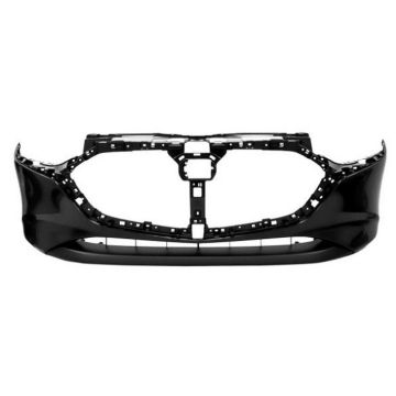 Bumper Cover Front Primed for Mazda 3 Hatchback 2019-2024