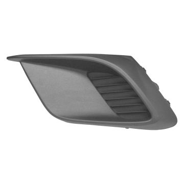 Bumper Insert Front Left Fog Lamp Opening Cover w/o Fog Lamps for Mazda 3 2014-2016