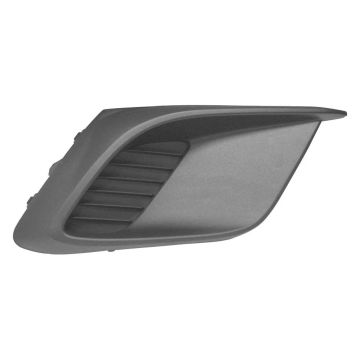 Bumper Insert Front Right Fog Lamp Opening Cover w/o Fog Lamps for Mazda 3 2014-2016