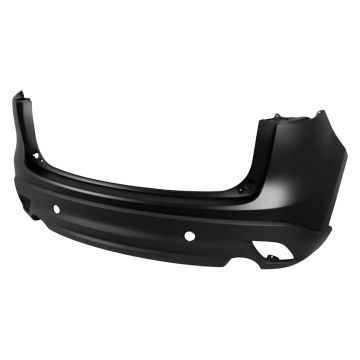 Bumper Cover Rear w/o Park Assist Textured Lower Primed for Mazda CX-5 2013-2016