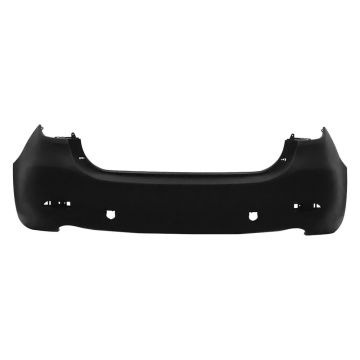 Bumper Cover Rear Dual Exhaust Cutout Primed for Mazda 6 2014-2017