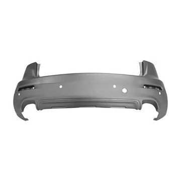 Bumper Cover Rear w/Parking Sensors Primed for Mazda CX-9 2013-2015