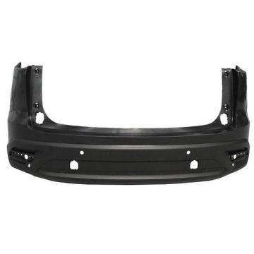 Bumper Cover Rear w/Parking Sensors w/o Chrome Moulding Primed for Mazda CX-9 2016-2023