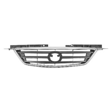 Grille Assembly Gray for Mazda MPV 2000-2001