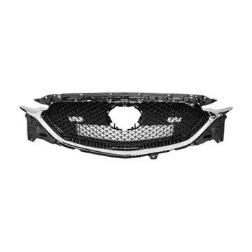 Grille Assembly w/A/View Monitor w/o Smart City w/o Chrome Ornament for Mazda CX-5 2017-2021