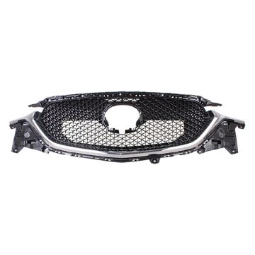 Grille Assembly w/Chrome Moulding for Mazda CX-5 Grand Touring Reserve Signature 2019-2021