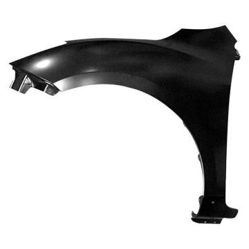 Fender Front Left w/o Stone Guard w/Side Signal Lamps w/Molding Hole for Mazda 3 2010-2011